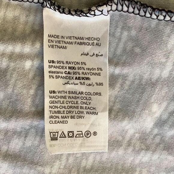 Chico’s Knit 3/4 Sleeve V-Neck Pullover Dress Women’s 3 US 16/18 Trapeze - Picture 7 of 8